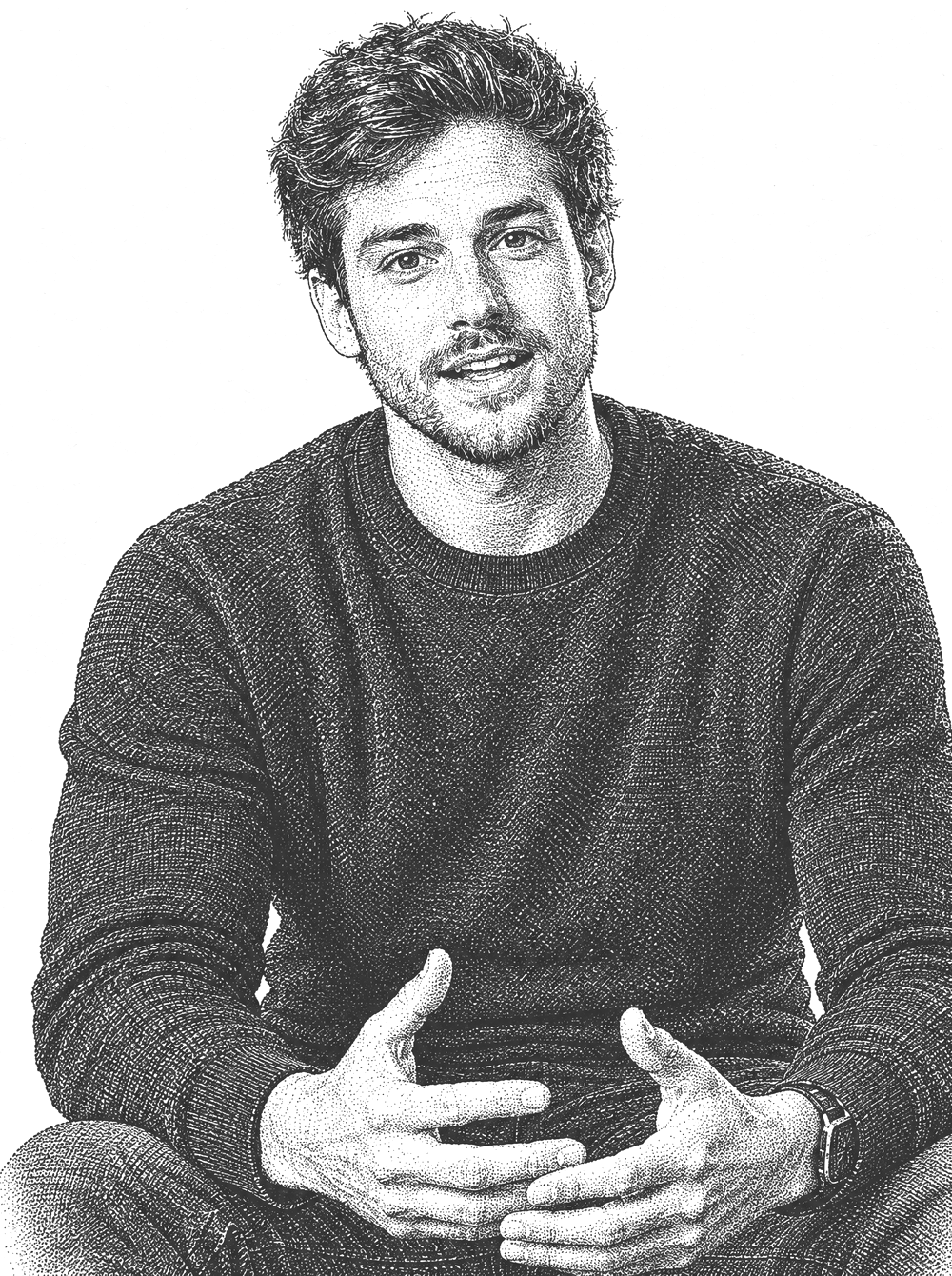 Founder talking head